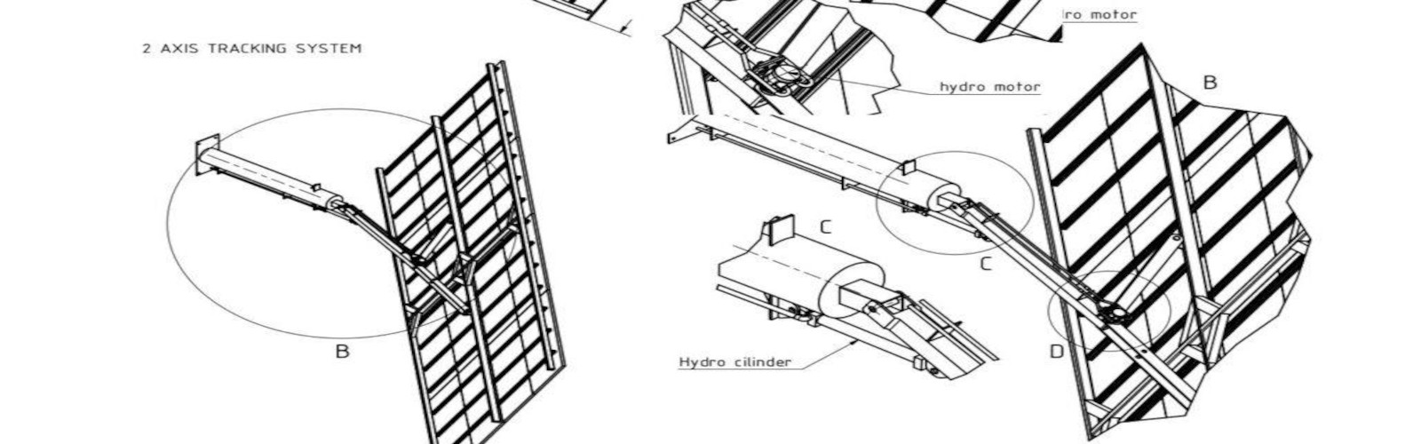 Solar Tracker Axis of Rotation